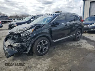 2018 Honda CR-V Touring with VIN 2HKRW2H98JH627277, listed as a Copart auction lot 48717715 with 116,930 mi miles and Salvage Title. Bid and sale history available at carsss.com. Image 1.