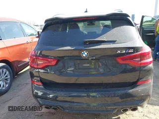 2020 BMW X3 M with VIN 5YMTS0C08L9B20402, listed as a IAAI auction lot 41761865 with 48,454 mi miles. Bid and sale history available at carsss.com. Image 17.