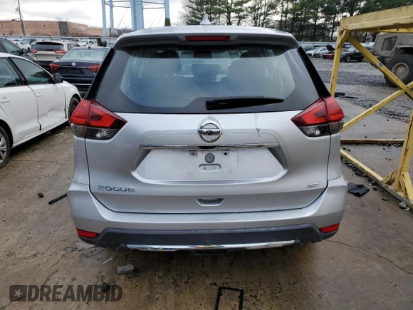 2017 Nissan Rogue S with VIN KNMAT2MV4HP539107, listed as a Copart auction lot 84651924 with 100,973 mi miles and Salvage Title. Bid and sale history available at carsss.com. Image 6.
