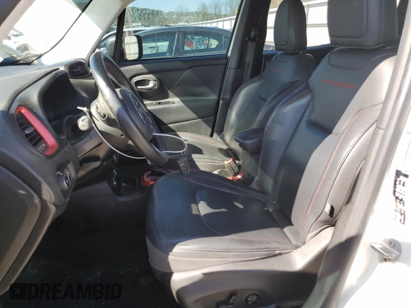 2016 Jeep Renegade Trailhawk with VIN ZACCJBCT2GPC65759, listed as a Copart auction lot 48846715 with 134,894 mi miles and Salvage title. Bid and sale history available at DreamBid. Image 7.