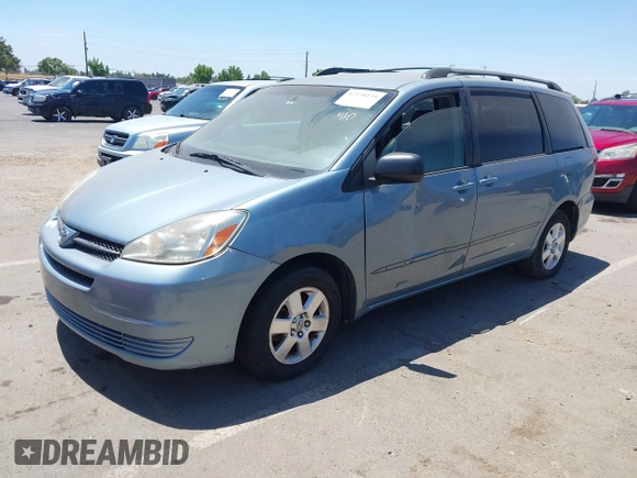 2005 Toyota Sienna CE с VIN 5TDZA23C05S383318, выставлен на аукционе IAAI как лот 42538139 с пробегом 177 088 миль миль и . История ставок и продаж доступна на DreamBid. Изображение 2.