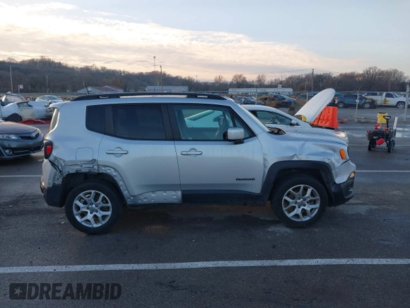 2018 Jeep Renegade Latitude with VIN ZACCJBBB9JPH73453, listed as a IAAI auction lot 41081878 with 130,898 mi miles and . Bid and sale history available at carsss.com. Image 13.