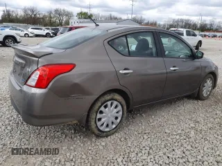2015 Nissan Versa SV with VIN 3N1CN7AP8FL801258, listed as a Copart auction lot 52876905 with 89,724 mi miles and Salvage Title. Bid and sale history available at carsss.com. Image 3.