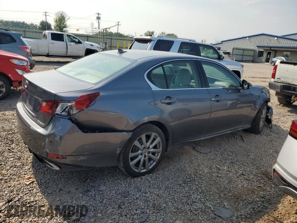 2013 Lexus GS 350 with VIN JTHCE1BL1D5002021, listed as a Copart auction lot 65732284 with 179,004 mi miles and Salvage Title. Bid and sale history available at carsss.com. Image 3.