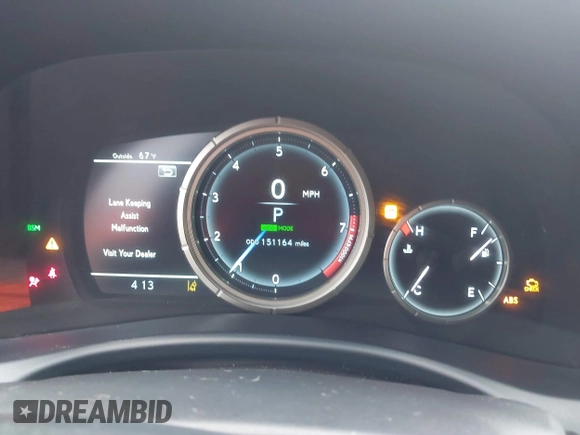 2016 Lexus GS 350 with VIN JTHBZ1BL1GA007487, listed as a IAAI auction lot 42364873 with 151,164 mi miles and . Bid and sale history available at DreamBid. Image 7.