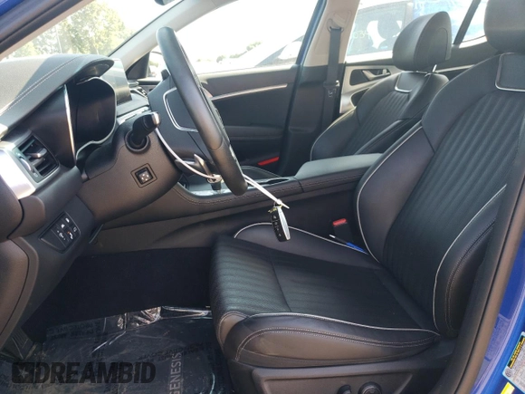 2021 Genesis G70 2.0T with VIN KMTG34LA7MU074906, listed as a Copart auction lot 71181204 with 41,757 mi miles and Salvage title. Bid and sale history available at DreamBid. Image 7.