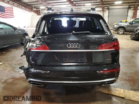 2023 Audi Q5 S line Premium Plus z VIN WA1EAAFY0P2012471, wystawiony jako Copart lot #46834795 z przebiegiem 37 811 mil mil oraz Nie do naprawy. Historia ofert i sprzedaży dostępna na DreamBid. Obrazek 6.