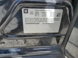 2015 Buick LaCrosse Leather with VIN 1G4GB5GR4FF263846, listed as a Copart auction lot 47768925 with 84,672 mi miles and Salvage Title. Bid and sale history available at DreamBid. Image 12.