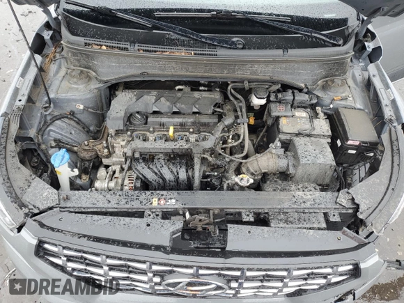 2022 Hyundai Venue SEL with VIN KMHRC8A31NU176041, listed as a Copart auction lot 58560355 with 59,621 mi miles and Salvage title. Bid and sale history available at DreamBid. Image 11.