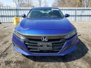 2019 Honda Accord Sport with VIN 1HGCV1F39KA803152, listed as a Copart auction lot 52039985 with 102,409 mi miles and Salvage Title. Bid and sale history available at DreamBid. Image 5.