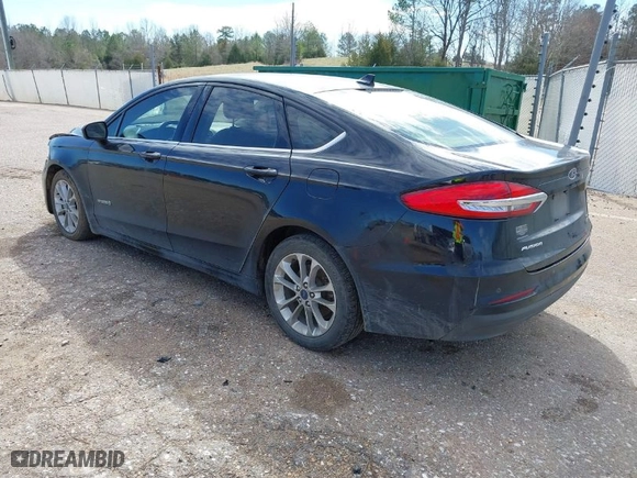 2019 Ford Fusion Hybrid SE with VIN 3FA6P0LU3KR273527, listed as a IAAI auction lot 41705167 with 169,020 mi miles. Bid and sale history available at carsss.com. Image 3.