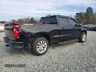 2019 Chevrolet Silverado 1500 Custom with VIN 1GCUYBEF7KZ268867, listed as a Copart auction lot 80945794 with 99,914 mi miles and Salvage Title. Bid and sale history available at DreamBid. Image 3.
