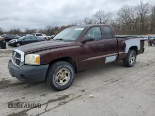 2005 Dodge Dakota ST with VIN 1D7HE22K55S329129, listed as a Copart auction lot 51287235 with 132,840 mi miles and Clean Title. Bid and sale history available at carsss.com. Image 1.