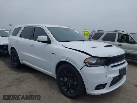 2020 Dodge Durango R/T with VIN 1C4SDHCT3LC204618, listed as a IAAI auction lot 40593752 with 42,015 mi miles and . Bid and sale history available at DreamBid. Image 1.
