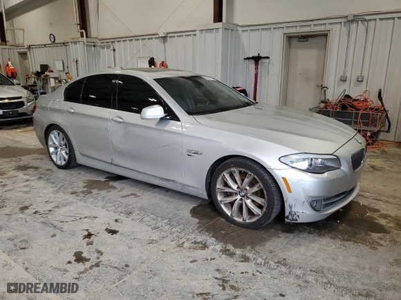 2011 BMW 5 Series 535i xDrive with VIN WBAFU7C54BC778525, listed as a Copart auction lot 53359785 with 153,249 mi miles and Clean Title. Bid and sale history available at carsss.com. Image 4.