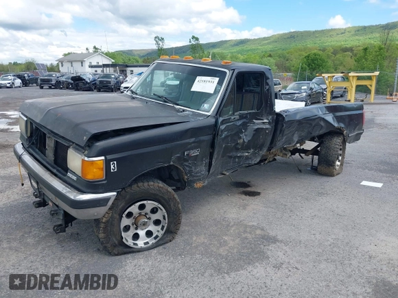 1991 Ford F-350 with VIN 1FTHF36M4MNA32276, listed as a IAAI auction lot 42181931 with 219,545 mi miles and . Bid and sale history available at DreamBid. Image 2.