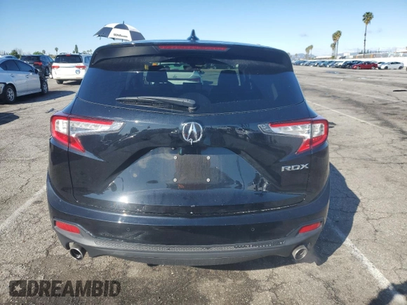 2021 Acura RDX w/Advance Package with VIN 5J8TC1H74ML015280, listed as a Copart auction lot 45579064 with 27,480 mi miles. Bid and sale history available at carsss.com. Image 6.