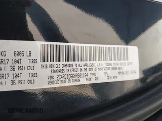 2017 Chrysler Pacifica Touring with VIN 2C4RC1DG6HR501164, listed as a IAAI auction lot 41863304 with 87,705 mi miles and . Bid and sale history available at DreamBid. Image 9.