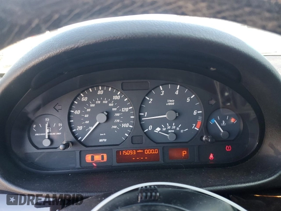 2006 BMW 3 Series 325Ci with VIN WBABW33446PX87975, listed as a Copart auction lot 44385775 with 115,093 mi miles and Salvage Title. Bid and sale history available at carsss.com. Image 9.