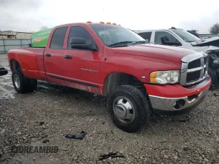 2005 Dodge Ram 3500 SLT with VIN 3D7MS48C85G744732, listed as a Copart auction lot 83205114 with 252,344 mi miles and Salvage Title. Bid and sale history available at carsss.com. Image 4.