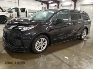 2023 Toyota Sienna XSE with VIN 5TDDSKFC6PS098273, listed as a Copart auction lot 52543255 with 27,091 mi miles and Salvage title. Bid and sale history available at DreamBid. Image 1.