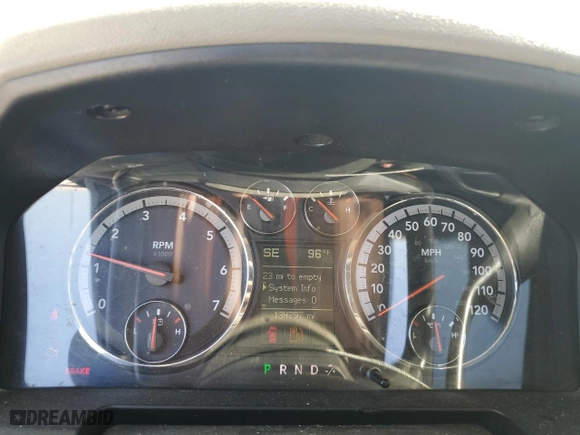 2009 Dodge Ram 1500 ST with VIN 1D3HB18T89S806047, listed as a Copart auction lot 71322974 with 134,797 mi miles and Clean Title. Bid and sale history available at carsss.com. Image 9.