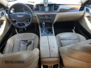2016 Hyundai Genesis 3.8L with VIN KMHGN4JE1GU128926, listed as a Copart auction lot 66822664 with 164,245 mi miles and Clean Title. Bid and sale history available at carsss.com. Image 8.