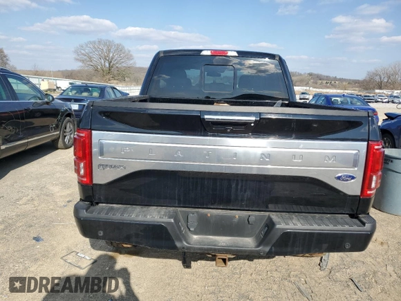 2017 Ford F-150 XL with VIN 1FTEW1EG6HFA26286, listed as a Copart auction lot 52897165 with 130,939 mi miles and Clean Title. Bid and sale history available at carsss.com. Image 6.