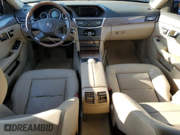 2010 Mercedes-Benz E-Class E 350 Luxury with VIN WDDHF8HB3AA234513, listed as a Copart auction lot 49582785 with 120,453 mi miles and Salvage Title. Bid and sale history available at carsss.com. Image 8.
