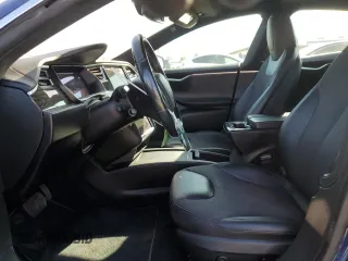 2016 Tesla Model S 70 with VIN 5YJSA1E14GF160066, listed as a Copart auction lot 62452545 with 79,860 mi miles and Salvage title. Bid and sale history available at DreamBid. Image 7.