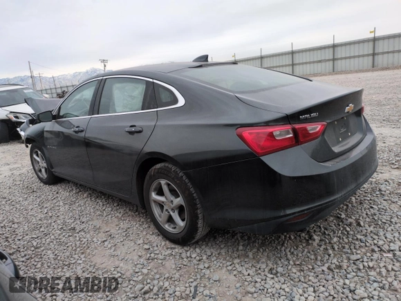 2017 Chevrolet Malibu LS with VIN 1G1ZB5ST5HF209614, listed as a Copart auction lot 42453395 with Not Provided miles and Salvage Title. Bid and sale history available at DreamBid. Image 2.