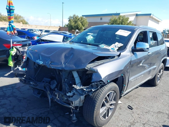 2017 Jeep Grand Cherokee Limited with VIN 1C4RJFBG7HC733612, listed as a IAAI auction lot 41739649 with 89,957 mi miles. Bid and sale history available at carsss.com. Image 6.