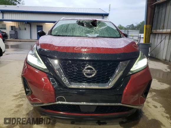 2019 Nissan Murano SL with VIN 5N1AZ2MS9KN130362, listed as a Copart auction lot 51169965 with 70,562 mi miles and Salvage Title. Bid and sale history available at DreamBid. Image 5.