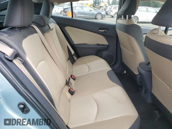 2017 Toyota Prius Two with VIN JTDKARFU5H3535288, listed as a Copart auction lot 50569585 with 235,252 mi miles and Salvage Title. Bid and sale history available at DreamBid. Image 10.