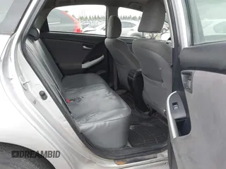2012 Toyota Prius One with VIN JTDKN3DU5C5449903, listed as a IAAI auction lot 42070487 with 399,464 mi miles. Bid and sale history available at carsss.com. Image 8.