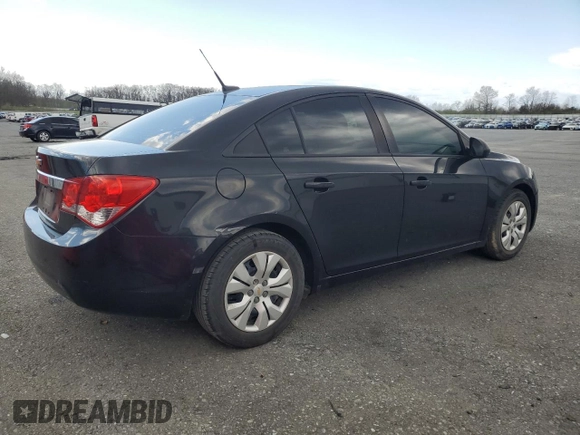 2014 Chevrolet Cruze LS with VIN 1G1PA5SG8E7154921, listed as a Copart auction lot 52820255 with 197,442 mi miles and Clean Title. Bid and sale history available at carsss.com. Image 3.