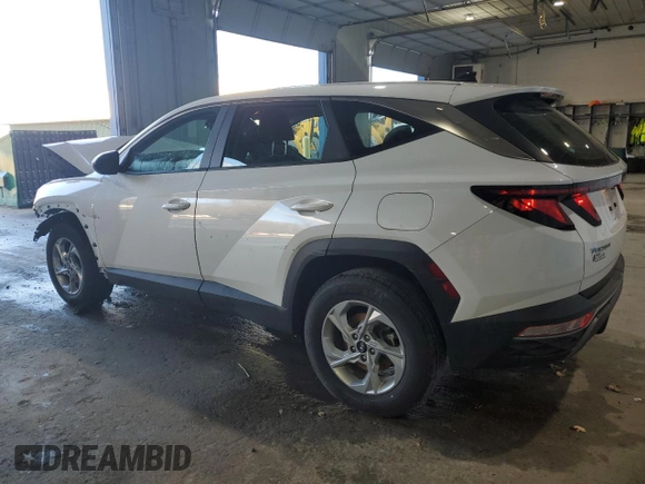 2022 Hyundai Tucson SE with VIN 5NMJACAEXNH119680, listed as a Copart auction lot 85150384 with 41,416 mi miles and Salvage Title. Bid and sale history available at carsss.com. Image 2.