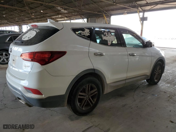 2017 Hyundai Santa Fe Sport 2.4L with VIN 5XYZT3LB2HG429871, listed as a Copart auction lot 51800495 with NaN miles and Clean Title. Bid and sale history available at carsss.com. Image 3.