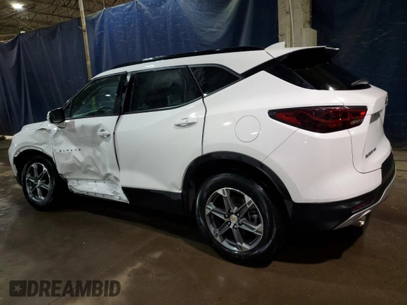 2023 Chevrolet Blazer LT z VIN 3GNKBJRS4PS204209, wystawiony jako Copart lot #41492645 z przebiegiem 43 848 mil mil oraz Czysty tytuł • Clean title. Historia ofert i sprzedaży dostępna na DreamBid. Obrazek 2.