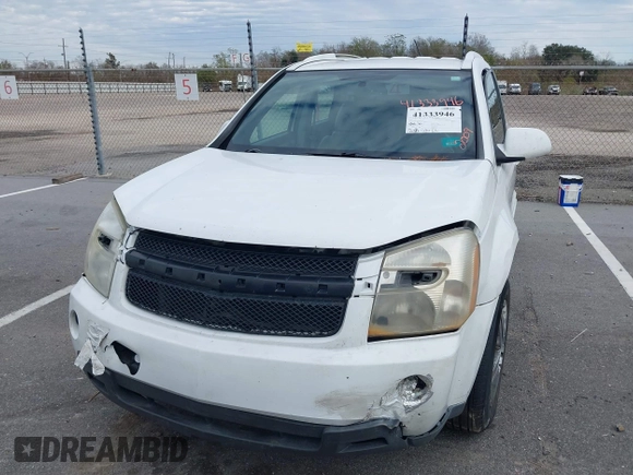 2009 Chevrolet Equinox LT w/2LT with VIN 2CNDL63F096202204, listed as a IAAI auction lot 41333946 with 238,166 mi miles. Bid and sale history available at carsss.com. Image 6.