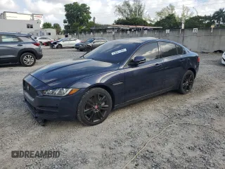 2018 Jaguar XE 25t Prestige with VIN SAJAK4FX9JCP35118, listed as a Copart auction lot 79021784 with 46,986 mi miles and Non Repairable. Bid and sale history available at carsss.com. Image 1.