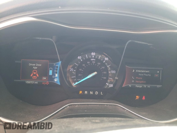 2018 Ford Fusion Hybrid Titanium with VIN 3FA6P0RU1JR243335, listed as a Copart auction lot 54160905 with 159,701 mi miles and Clean Title. Bid and sale history available at carsss.com. Image 9.