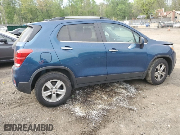 2020 Chevrolet Trax LT with VIN 3GNCJLSB4LL317899, listed as a Copart auction lot 53877975 with 136,935 mi miles and Salvage title. Bid and sale history available at DreamBid. Image 3.