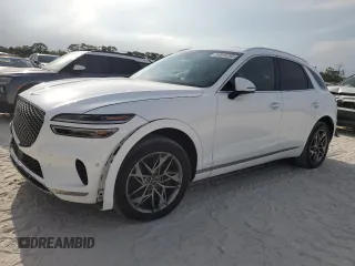 2022 Genesis GV70 2.5T with VIN KMUMADTB0NU051417, listed as a Copart auction lot 54915295 with 36,530 mi miles and Salvage Title. Bid and sale history available at DreamBid. Image 1.