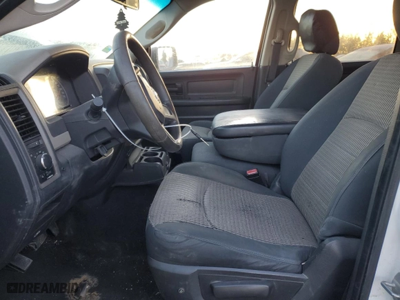 2010 Dodge Ram 1500 SLT with VIN 1D7RB1CP5AS180037, listed as a Copart auction lot 84408724 with 89,776 mi miles and Salvage Title. Bid and sale history available at carsss.com. Image 7.