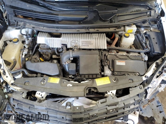 2013 Toyota Prius One with VIN JTDKN3DU2D5598707, listed as a Copart auction lot 53676085 with 171,732 mi miles and Salvage Title. Bid and sale history available at DreamBid. Image 11.