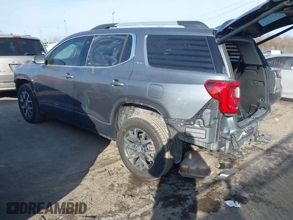 2021 GMC Acadia SLE with VIN 1GKKNRLS4MZ235602, listed as a IAAI auction lot 41515177 with 55,467 mi miles. Bid and sale history available at carsss.com. Image 3.