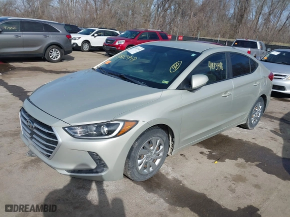 2018 Hyundai Elantra SE with VIN KMHD74LF9JU475088, listed as a IAAI auction lot 41813948 with 114,590 mi miles. Bid and sale history available at carsss.com. Image 17.