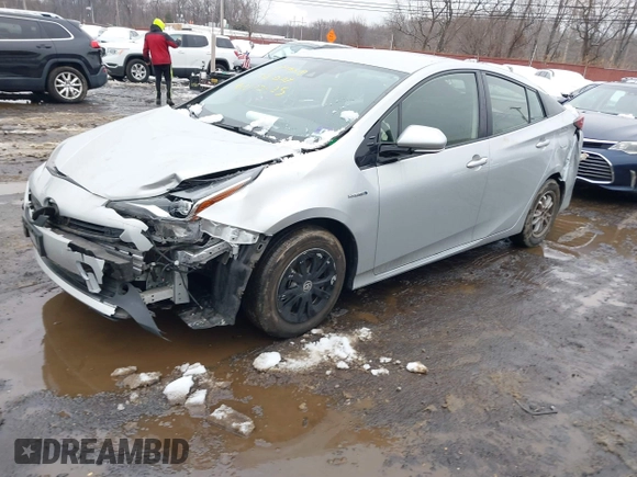 2019 Toyota Prius LE with VIN JTDL9RFU4K3008931, listed as a IAAI auction lot 41548356 with 94,176 mi miles and . Bid and sale history available at DreamBid. Image 2.