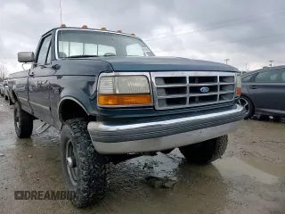 1997 Ford F-350 with VIN 1FTHF36G8VEB56577, listed as a Copart auction lot 84106284 with 126,868 mi miles and Salvage title. Bid and sale history available at DreamBid. Image 10.